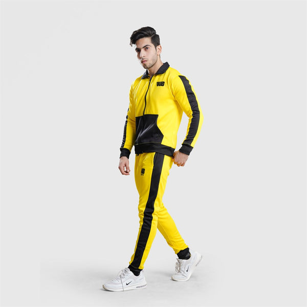 WB Black and Yellow Tracksuit