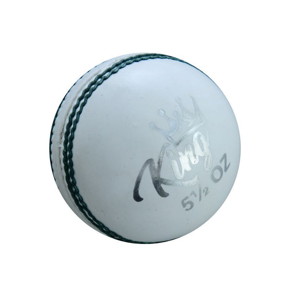 WB King White Cricket Hard Ball