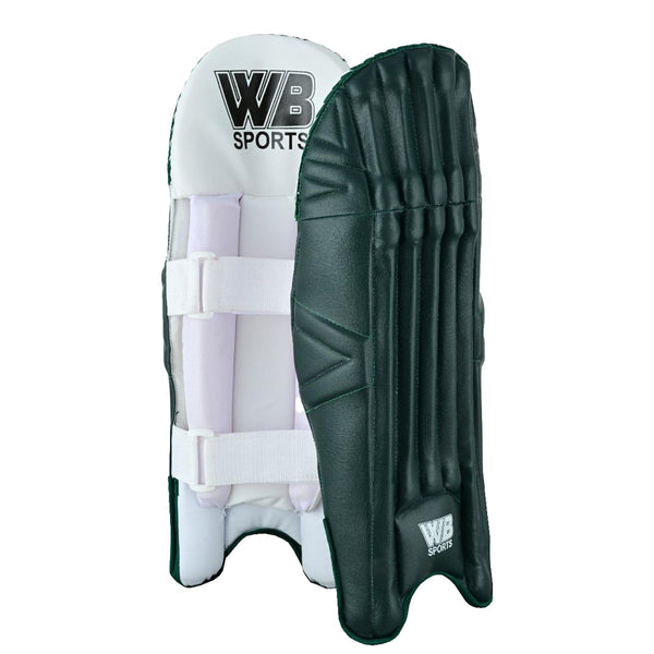 WB Green Cricket Batting Pads