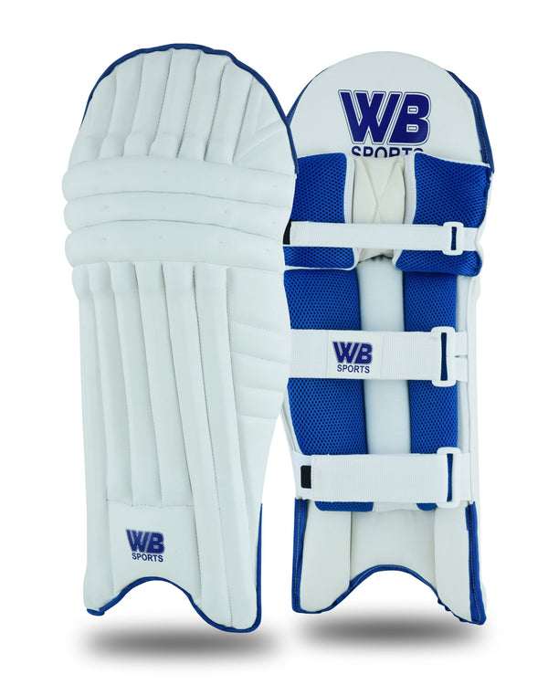 WB White Cricket Batting Pads