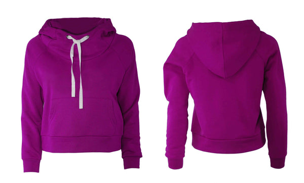 WBH1000 - Female Purple Hoodie