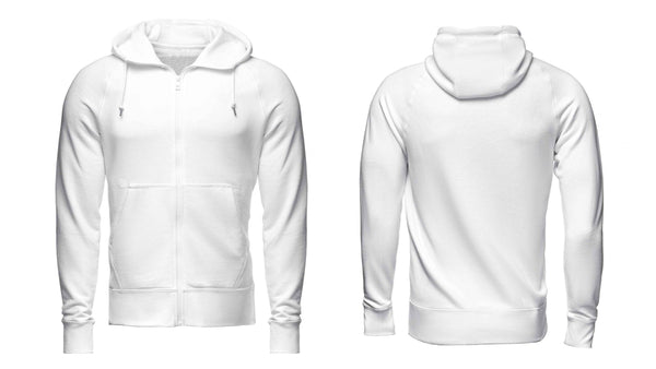 WBH1001 - White Men Hoodie