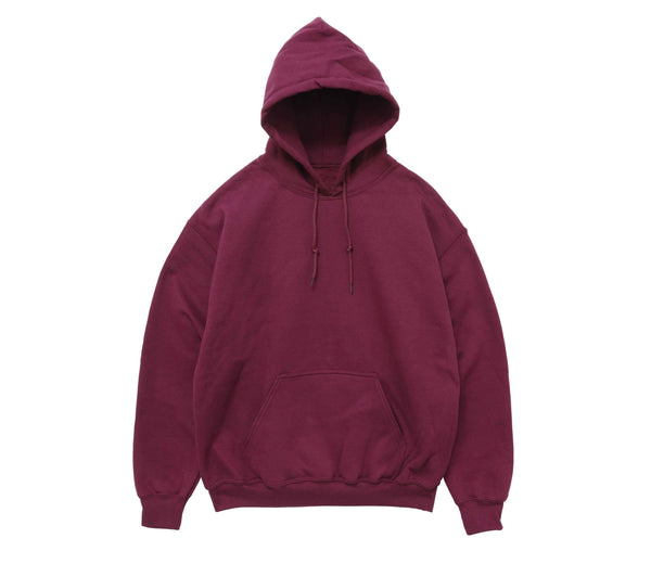 WBH1004 - Men Burgundy Hoodie