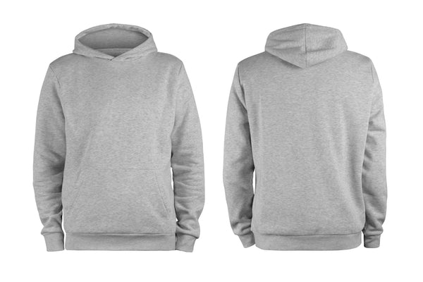 WBH1005 - Gray Men Hoodie