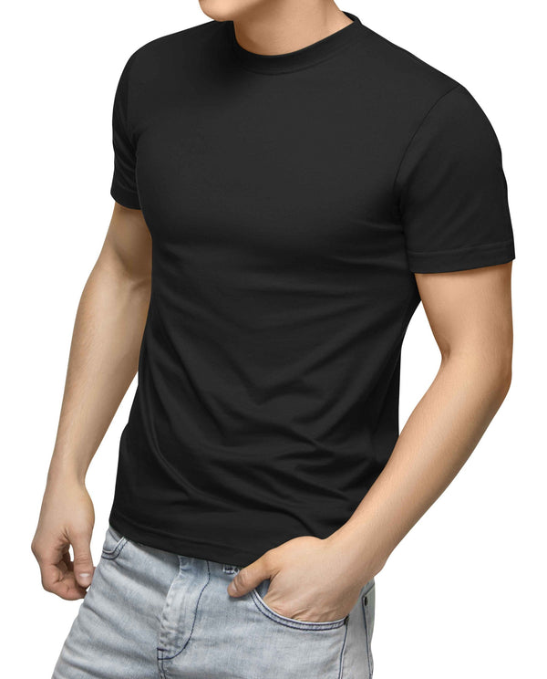 WBTS002 - Men Black T-shirt