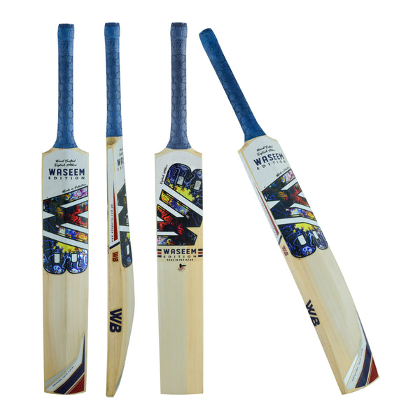 WB WASEEM EDITION English willow Bat