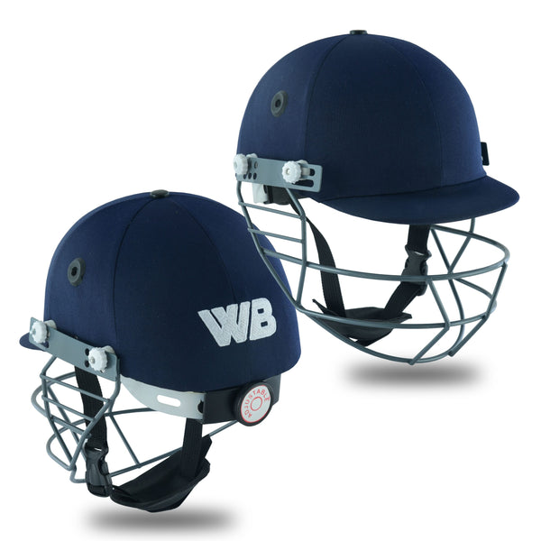 WB Blue Cricket Helmet