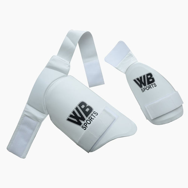 WB Black Stamp Thigh Pads